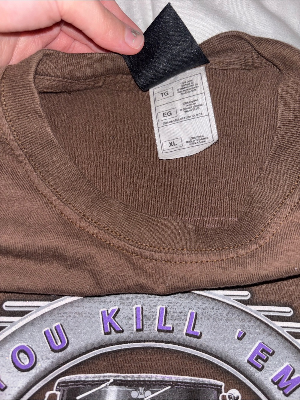 Roadkill Cafe Missouri Short Sleeve Tee - Brown - Picture 8 of 8